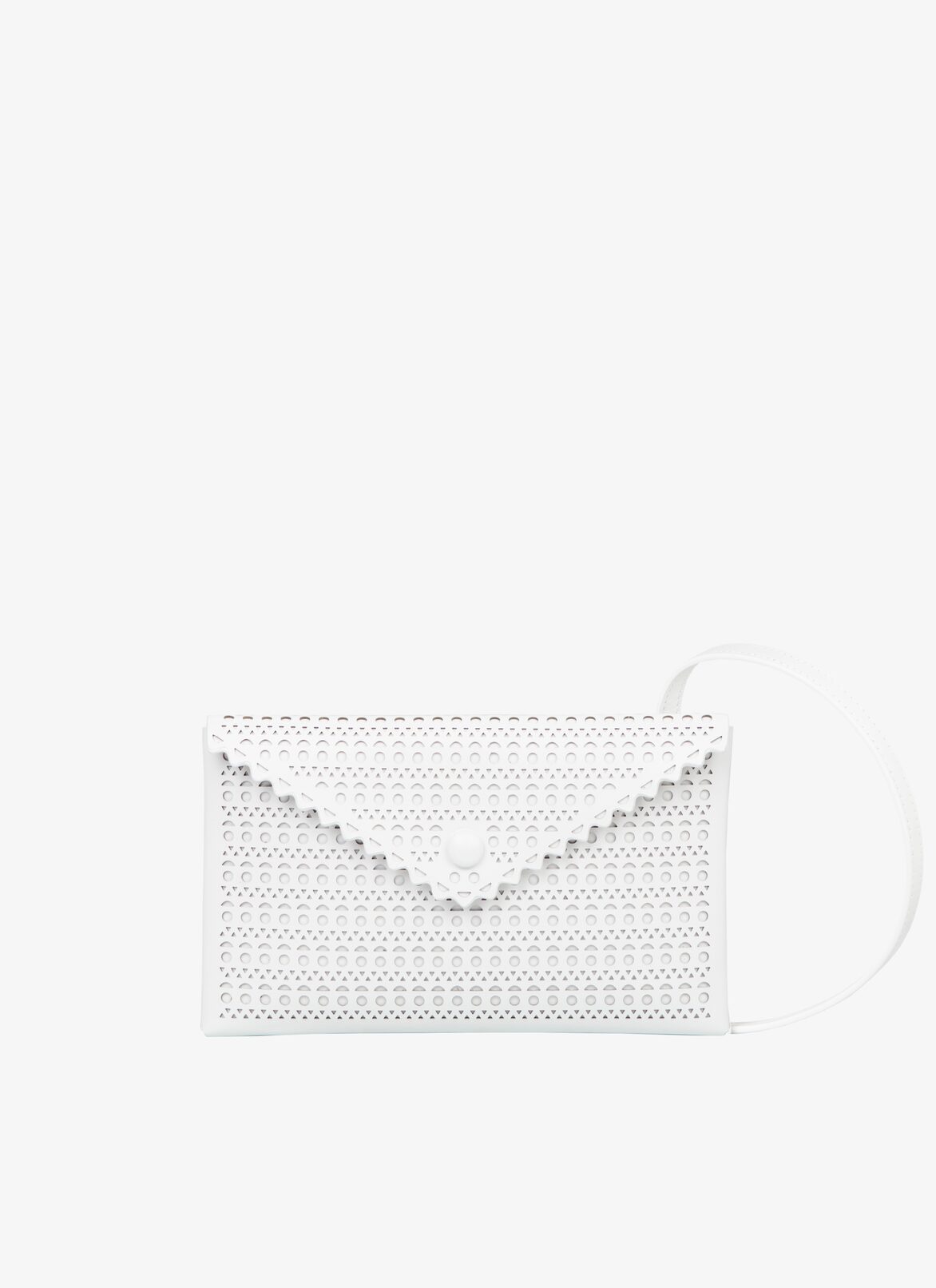 Louise 20 clutch ALAÏA OPTIC WHITE LOUISE 20 CLUTCH